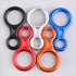 TRIWONDER Rescue Figure 8 Descender, 35kN 50kN Aluminum Rappelling Belay Gear, Climbing Rigging Plate Downhill