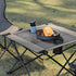 SUNNYFEEL Outdoor Folding Table - Lightweight Compact Camping Table, Roll Up Top Portable Small Camp Tables