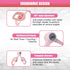 KH866 Counter, 360 Pelvic Floor Exercise Devices for Women Thigh Trainer with Display Rotating Kegel Exerciser