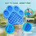 Lick Pad for Dogs Non-Slip Strong Suction Cup Fixed Soothing Toys Pet Grooming Bath Soothing Toys Anti-Anxiety