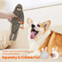 HGB No Stuffing Dog Toys for Aggressive Chewers, Squeaky Crinkle Plush Dog Toys to Keep Them Busy & Puppy Teething