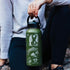 Oceans Water Bottle with Straw Lid | 32 oz Engraved Stainless Steel Insulated with Strap