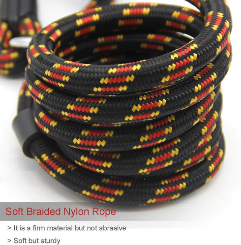 Coolrunner Durable Dog Slip Rope, 5 FT Training Leash - Strong Adjustable Pet Slipknot for Small Medium Dogs (10-80 lb,