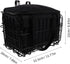 BESPORTBLE Front Folding Bike Basket with Removable Liner Bag Quick Release Bicycle Carrier for Small Dogs Cats Picnic