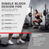 Squat Wedge Block for Weight Lifting, Adjustable Angle Ramp Blocks for Home Gym Squatting Workout