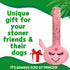 420 My Name is Harmony Bong, Funny Squeaky Weed Dog Toy, Cute Stuffed Parody Pot Bong, Cool Plush Novelty Gift