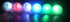 Inngree LED Badminton Birdies, LED Colourful Shuttlecock Dark Night Goose Feather Glow Birdies Lighting Outdoor Indoor