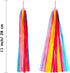 Zonon 6 Pairs Kid Bike Handlebar Streamers, Bicycle Tassel Ribbon Decoration for Boys and Girls