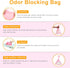 SS-220) Odor Sealing Disposable Bags for Pet Waste, Diapers, Ostomy bags or Sanitary Product Leak Proof Odor Blocking