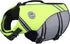 VIVAGLORY Bright Yellow Sports Style Dog Life Vest, Life Jacket for Swimming & Boating, Ripstop Buoyancy with Handle, S