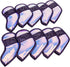 BESPORTBLE 10pcs Golf Club Covers TPU Iridescent Driver and Iron Putter Covers