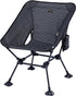 iClimb Ultralight Compact Camping Folding Beach Chair with Anti-Sinking Large Feet and