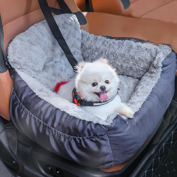 Oiilores Dog Car Seat for Small Dogs, Washable Pet Booster Car Seats