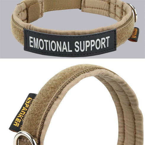 EXCELLENT ELITE SPANKER Nylon Puppy Dog Collar, Adjustable Soft Padded Heavy Duty Collar for Small Medium Dogs