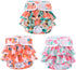 Washable Dog Diapers Female 3 Pack Reusable Highly Absorbent Doggie Diaper, Flexible