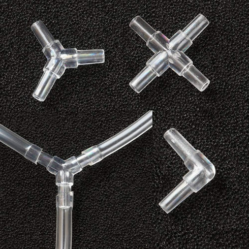 Y-Axis 49 Pcs Aquarium Air Pump Accessories, Airline Connectors, Splitters, Bubble Stones, Check Valves