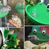 Tree Frog Tank Accessories, 2 PCS Plastic Habitat Platform Decoration for Frog Wall-Mounted Tank
