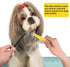 5 Pieces Dog Eye Combs for Tear Stain Removal, Pet Grooming Comb for Small Dogs (Yellow, Black)