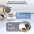 Ceramic Elevated Cat Bowl, Tilted Anti Vomiting Design, Spill-Proof, Dishwasher Safe, Raised Bowls for Indoor Cats,