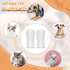PenVinoo Dual Sided Cat Toothbrush Dog Toothbrush Finger Brush Micro Head, Suitable for Small to Large Dogs & Cats