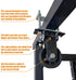 KORIKAHM Upgraded LAT Pulley System, Cable Machine for Home Gym Equipment, Strength Training Power Racks