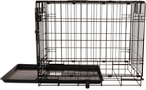 Precision Pet Products One Door Provalue Wire Dog Crate, 24 Inch, For Pets 15-30 lbs, 5-Point Locking System