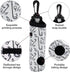 Golf Ball Holder and Tee Holder Carry Bag Pouch with Light Weight Hook Keychain Belt Clip Portable Accessories 2 Pack