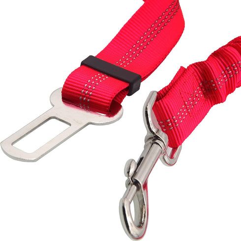 Yiaizhuo 2 Dog Car Harness Seatbelt Seat Belt Leash Travel Accessories Bungee Anti Shock Pet Cat Adjustable Lead Clip
