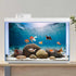 AWERT 36x24 inches Vinyl Undersea Ocean Floor Aquarium Background, Tropical Tank Background