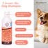 COAT DEFENSE Sensitive Dogs Shampoo, All-Natural Hypoallergenic, Soothes Itchy & Dry Skin, 8 Ounces Concentrated
