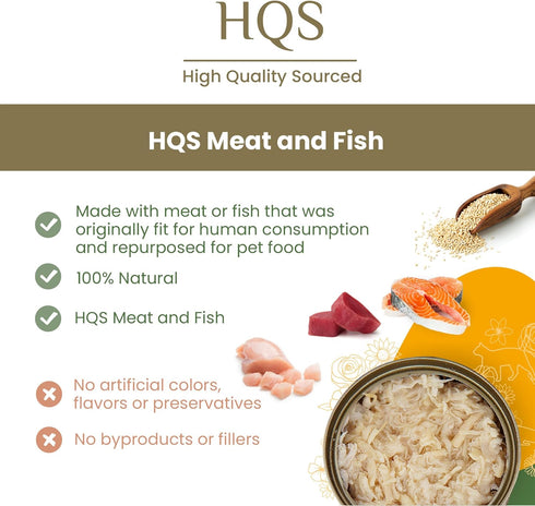 almo nature HQS Natural Wet Cat Food, Chicken and Liver in Broth, 2.47 oz, Pack of 24