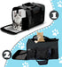 Soft-Sided Travel Carrier for Cats, Foldable Breathable Airline Approved Carrier for Small Medium Dogs Puppies Under 15