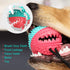 Guardians Dog Chew Toy with Suction Cup for Aggressive Chewers, Food Dispensing Ball for Small Medium Dogs