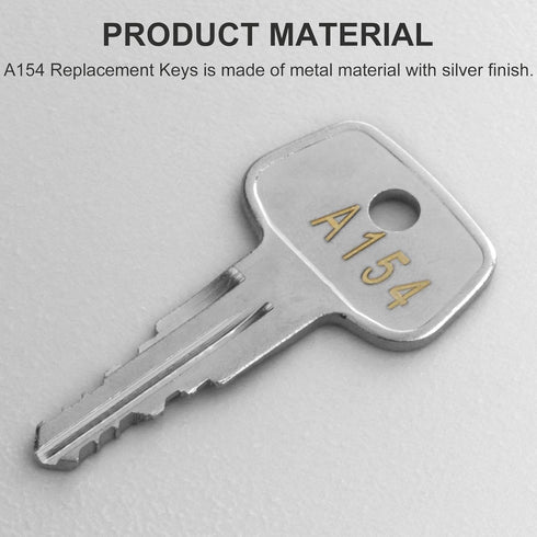 Yakima SKS Roof Rack Key A154, Replacement Keys for Roof Racks, Carriers, Crossbars (2 Pack - Code A154)