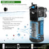 AQQA Aquarium Internal Filter - Submersible Power Filter with Adjustable Water Flow, Ultra Silent