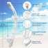 Supertrip 2024 Snorkeling Gear for Adults, Anti-Fog Snorkel Set, Tempered Glass Snorkel Mask for Scuba Diving