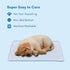 Medium Dog Cooling Mat, 26x20 Inches, Ultra Breathable Supramolecular Cooling Material, Machine Washable for Cats and