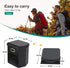 Ann Katy Upgrade XL Portable Toilet for Adults, Extra Large Portable Travel Floding Toilet, Camping Tall Toilets