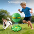 LzzzFZCF 3 6 PCS Magic Bouncing Doggy Disc Balls with LED Lights, Flying Saucer Ball Toy for Large Medium Small Dogs
