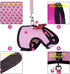 Rypet Soft Mesh Ferret Harness and Leash with Safe Bell, No Pull Comfort Padded Vest for Guinea Pig, Hamster, Rats and