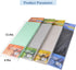 4-Pack Ammonia&Carbon&Phosphate (12.6" 5" 1'') Mixed Aquarium Filter Sponge, Cut-to-Fit Filter Media with Reducer