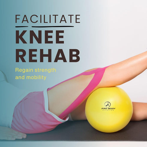 ProBody Pilates Ball - 9 Inch Small Exercise Ball for Physical Therapy, Core Stability, Yoga, and Rehab