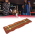 equlup 2 Billiard Game Scorer, Track Wavy Billiard Score Board Medium Density Fiberboard and Metal Billiard Game Score