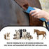 Wide Blades for Dog Grooming Compatible with Andis, Oster A5, Wahl KM10 Clippers, Stainless Steel Blades for Animals