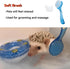 JSLZF Hedgehog Bath Supplies Grooming Kit: Foldable Bathtub, Nail Clippers, Bathing Brushes, Towel for Hedgehog Small