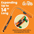 GoPets Deshedding Blade Rake, Adjustable Professional Dematting Grooming Tool for Cats & Dogs