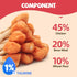 Pack 10.58 Dog Treats Chicken-Wrapped Calcium Bone Chew, Rich in Taurine, Suitable for Small, Medium, Large Dogs. Clean