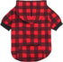 Plaid Dog Sweaters Hoodies for Dogs Cats, Warm Soft Sweatshirts for Christmas and Everyday Wear (X-Large)