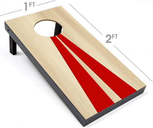 2 1 Set 6 2 GoSports ft x ft Portable Size Cornhole - Ready To Play with Bean Bags and Conrhole Boards - Great