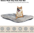 Dog Crate Bed for Medium Dogs - 30 Inch Crate Pads for Dog Cages - Soft and Fluffy Crate Mats for Dogs Up to 40 lbs -